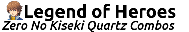 Zero No Kiseki Quartz Combinations Logo